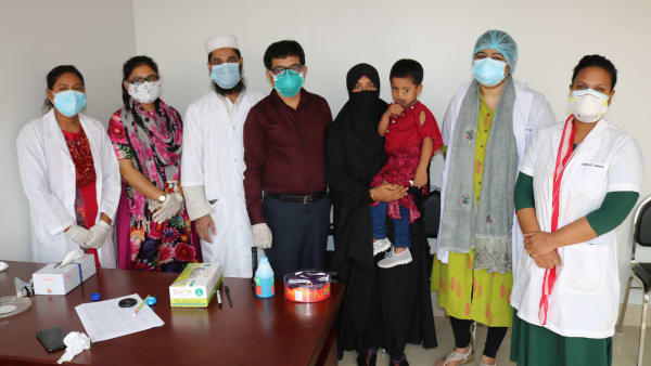 Bangladesh cleft clinic seeing patients again